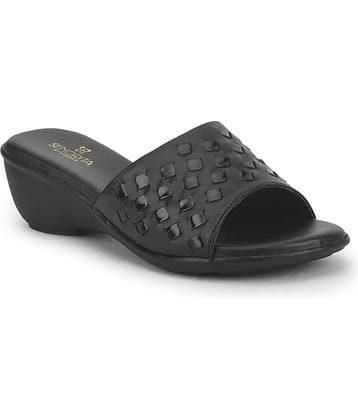 Liberty Black Floater Sandals