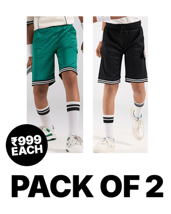 2-Pack Active Dy-Fit Shorts-4-5 Y / Jersey Blue