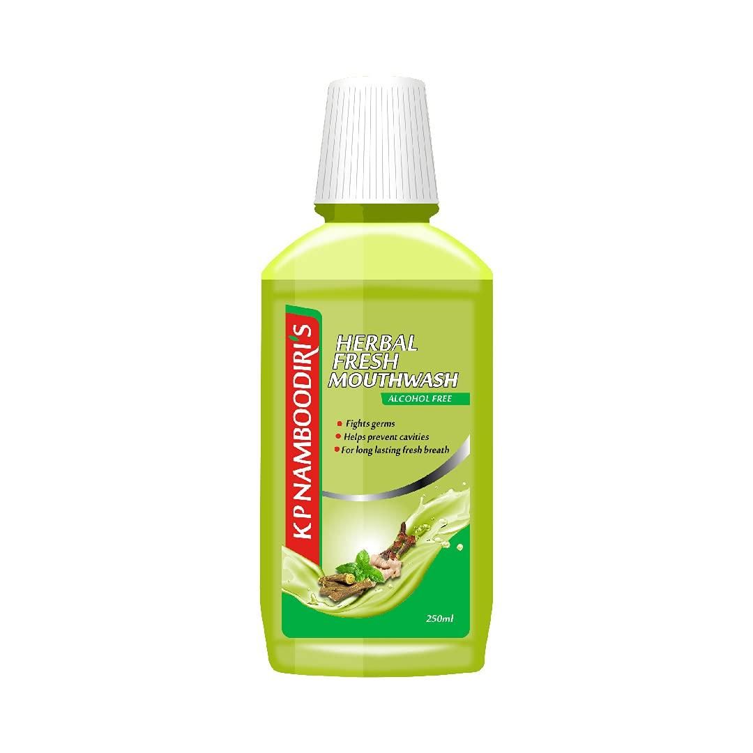 K P NAMBOODIRIS HERBAL FRESH MOUTHWASH 250ML