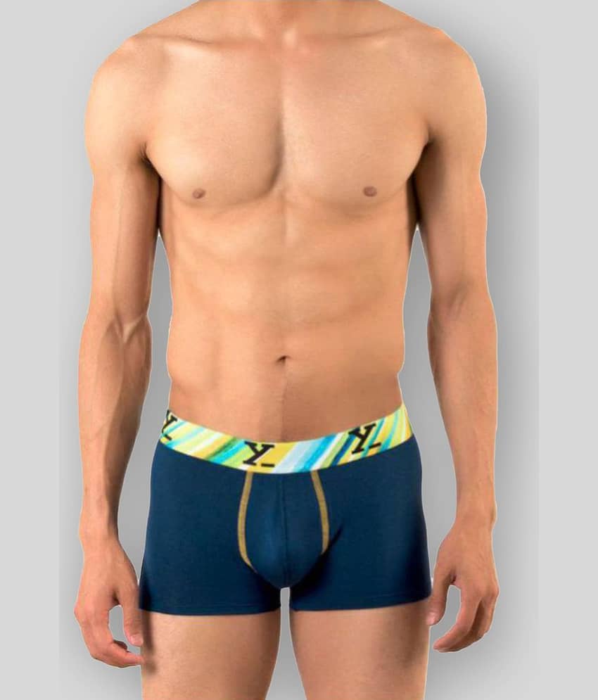 XYXX Pack of 3 Modal Trunks For Men's ( Blue )