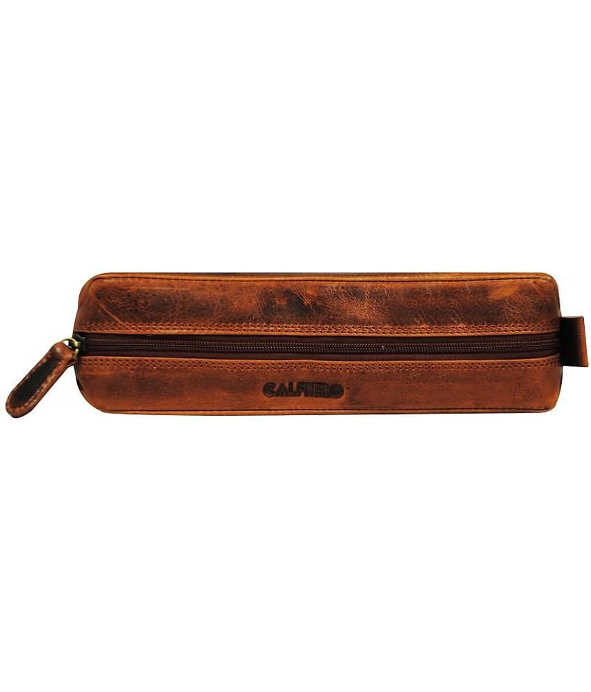 Calfnero Genuine Leather Pen Case