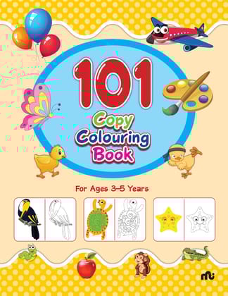 101 Copy Colouring Book