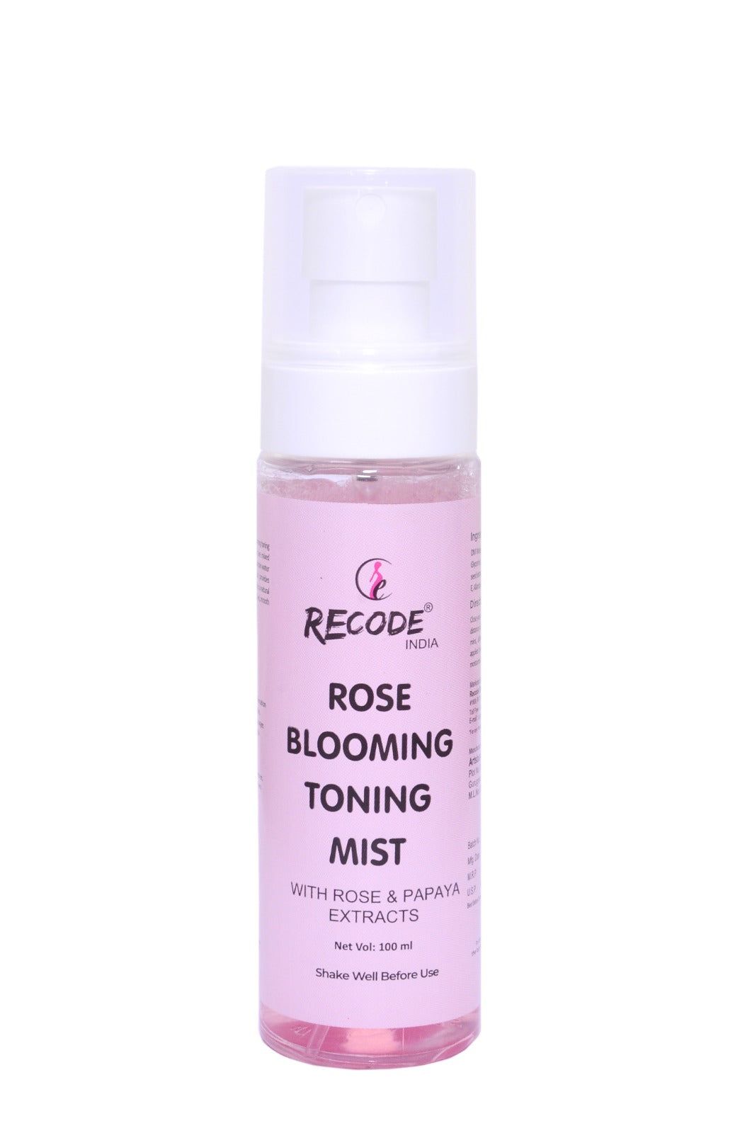 Recode Rose Blooming Toning Mist-100 ml