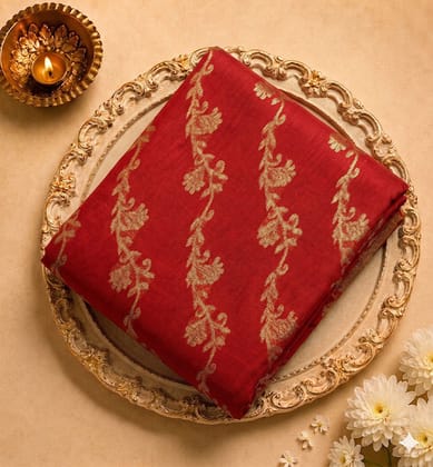 Handloom Chanderi Silk Cotton Saree