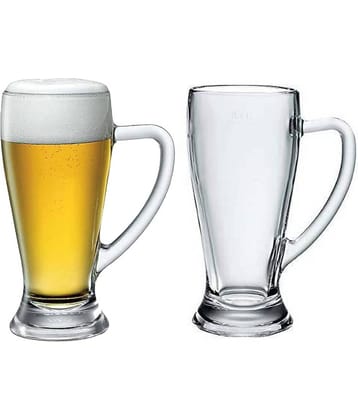 Somil Beer Mug Glasses Set,  250 ML - (Pack Of 2)