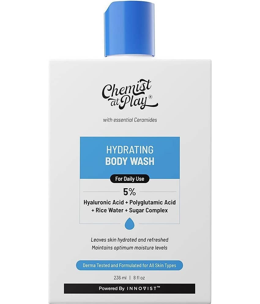 Chemist at Play Hydrating Body Wash with Niacinamide & Hyaluronic Acid, 236 ml