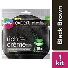 Godrej Expert Rich Creme Hair Colour Sachet Natural Black 24 MILLI_LITRE