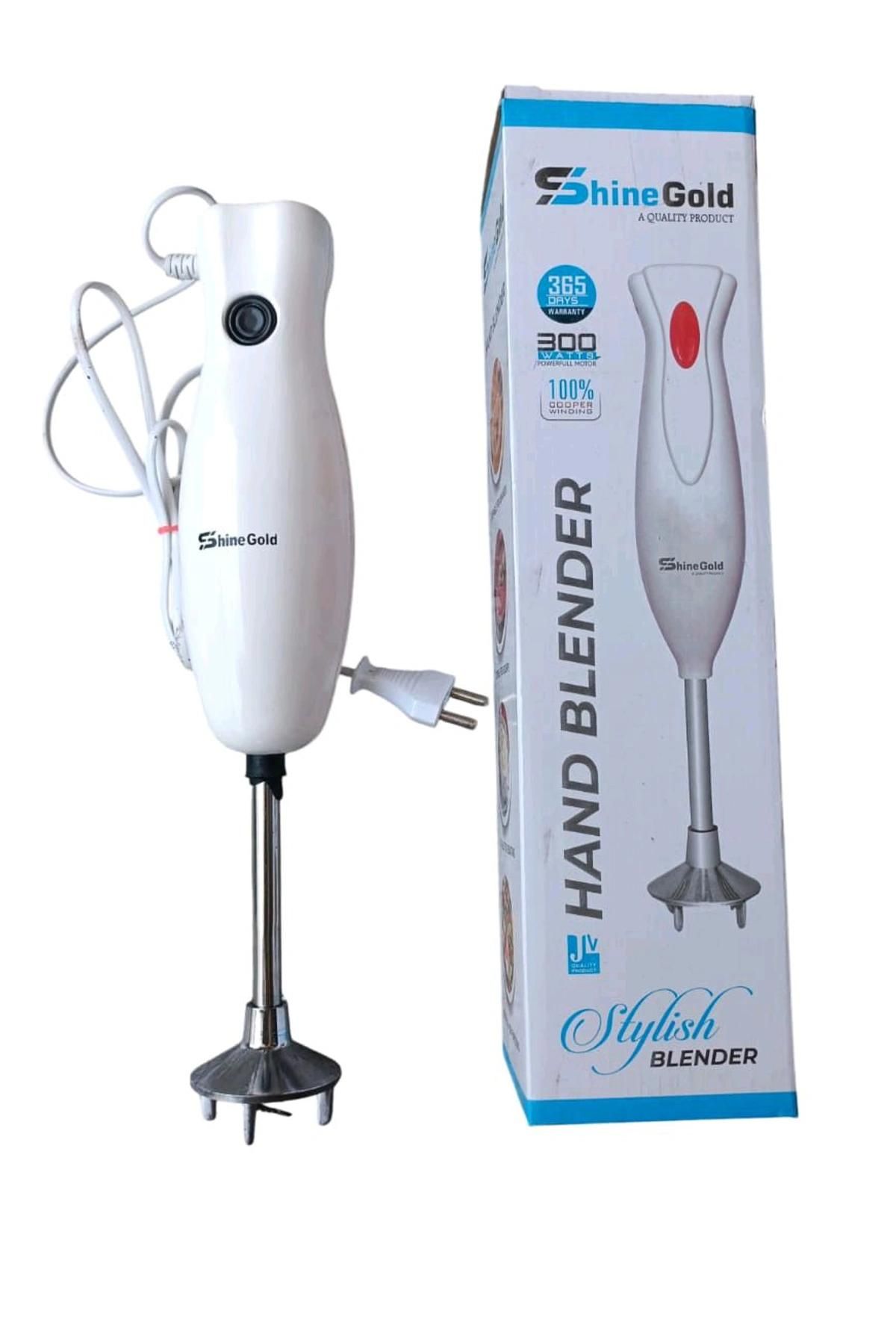 ShineGold Hand Blender 300W – Stylish & Powerful