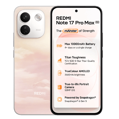 REDMI Note 17 Pro Max 5G Secret Sunrise 8 GB + 256 GB