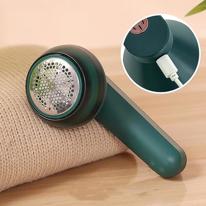 Portable Lint Remover with USB Cable (1 Pc)_assorted colour
