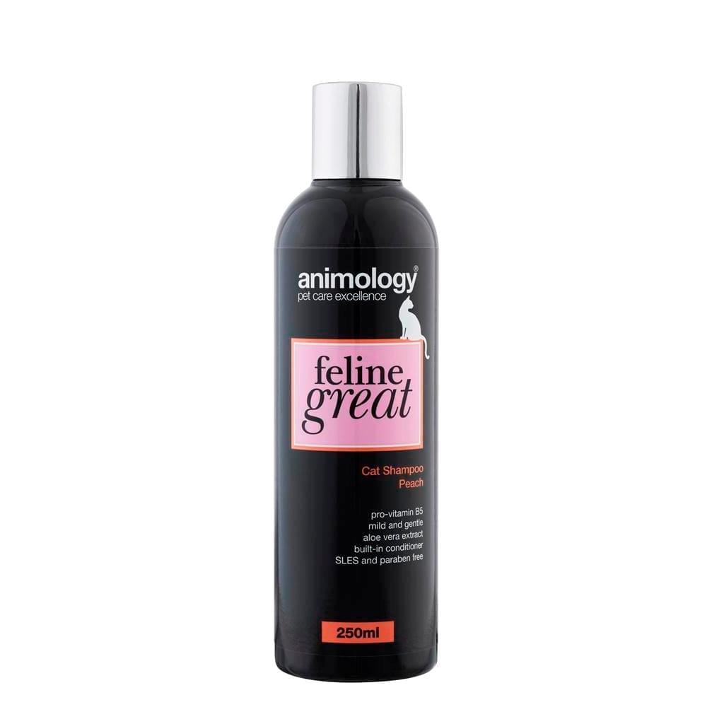 Animology Feline Great Coat Shampoo For Cat 250ml Peach