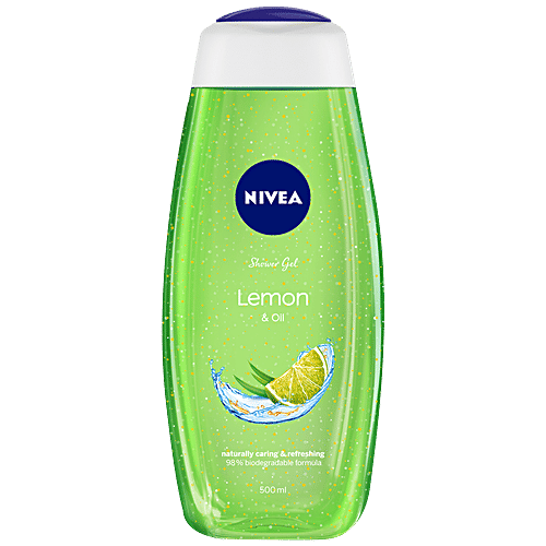 Nivea Body Wash - Lemon & Oil Shower Gel, 500 ml