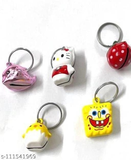 Cat Coller Charm (Multicolor, Pack of 5)