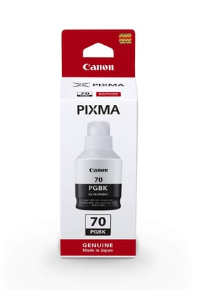 Canon PIXMA GI-70 BK Ink Bottle (Black)