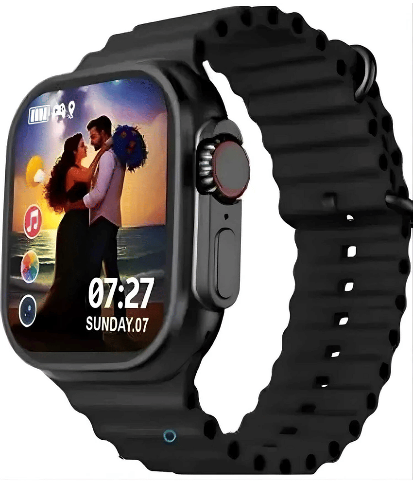 Premium Bluetooth Calling Touchscreen Wireless Charging with Fitness Health Sports Music