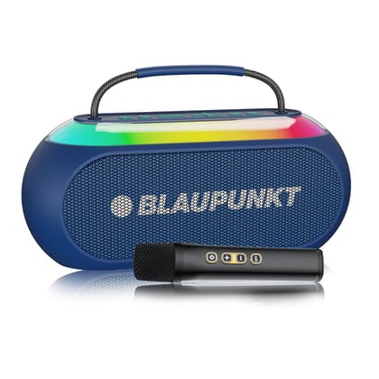 Blaupunkt ATOMIK Kolors 35W Party Speaker Boombox | Powerful Loud & Clear Sound | EFF Voice Changer Wireless Karaoke Mic | Portable Carry Handle | Perfect Outdoor Sound Partner for Travel & Parties Blaupunkt ATOMIK Kolors 35W Party Speaker Boombox | Powe Blaupunkt ATOMIK Kolors 35W Party Speaker Boombox | Powerful Loud & Clear Sound | EFF Voice Changer Wireless Karaoke Mic | Portable Carry Handle | Perfect Outdoor Sound Partner for Travel & Parties Blaupunkt ATOMIK Kolors 35W Party Speaker Boombox | Powe