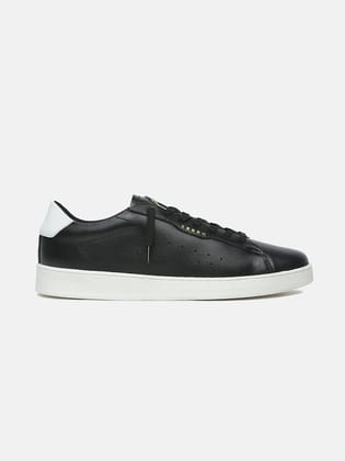 PULSE - Classic Black Leather Sneakers-6
