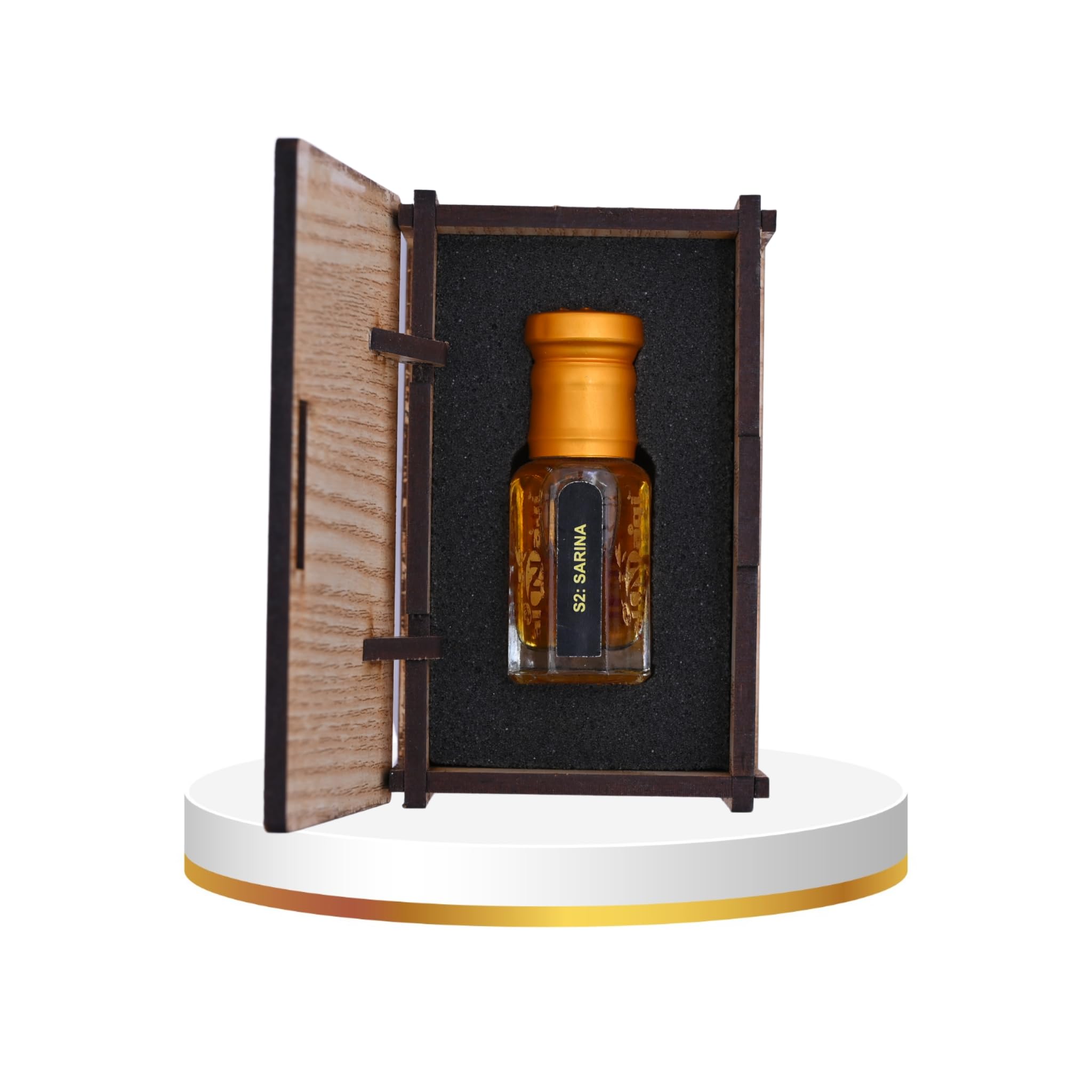 alNaqi fragrances Sarina-Attar 12ml - Best Sarina-Perfume, No Alcohol Concentrated-Sarina-Attar-Oil, Luxury Soft-Floral-Scent, Original Signature-Ittar
