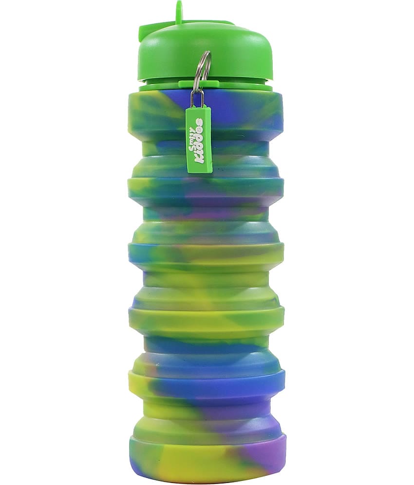 Smily Kiddos Silicone Expandable Bottle - Lemon Green
