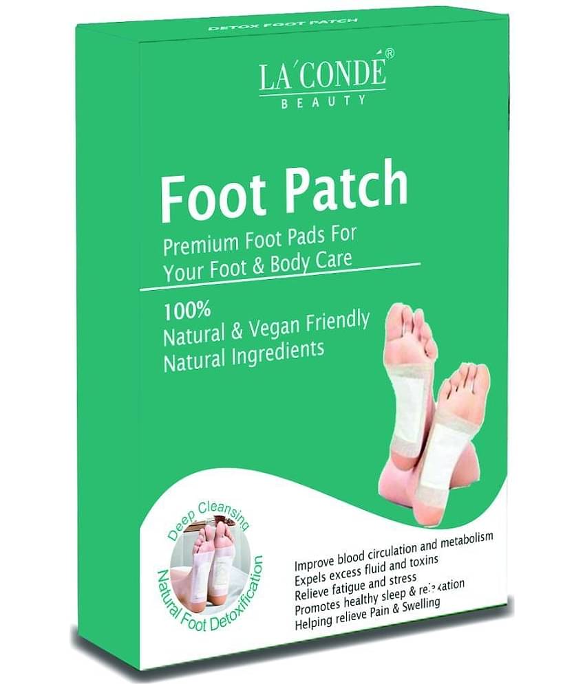La'Conde Detox Foot 10 Patches, Pain Free Foot Pads Pack 1 Foot Patches
