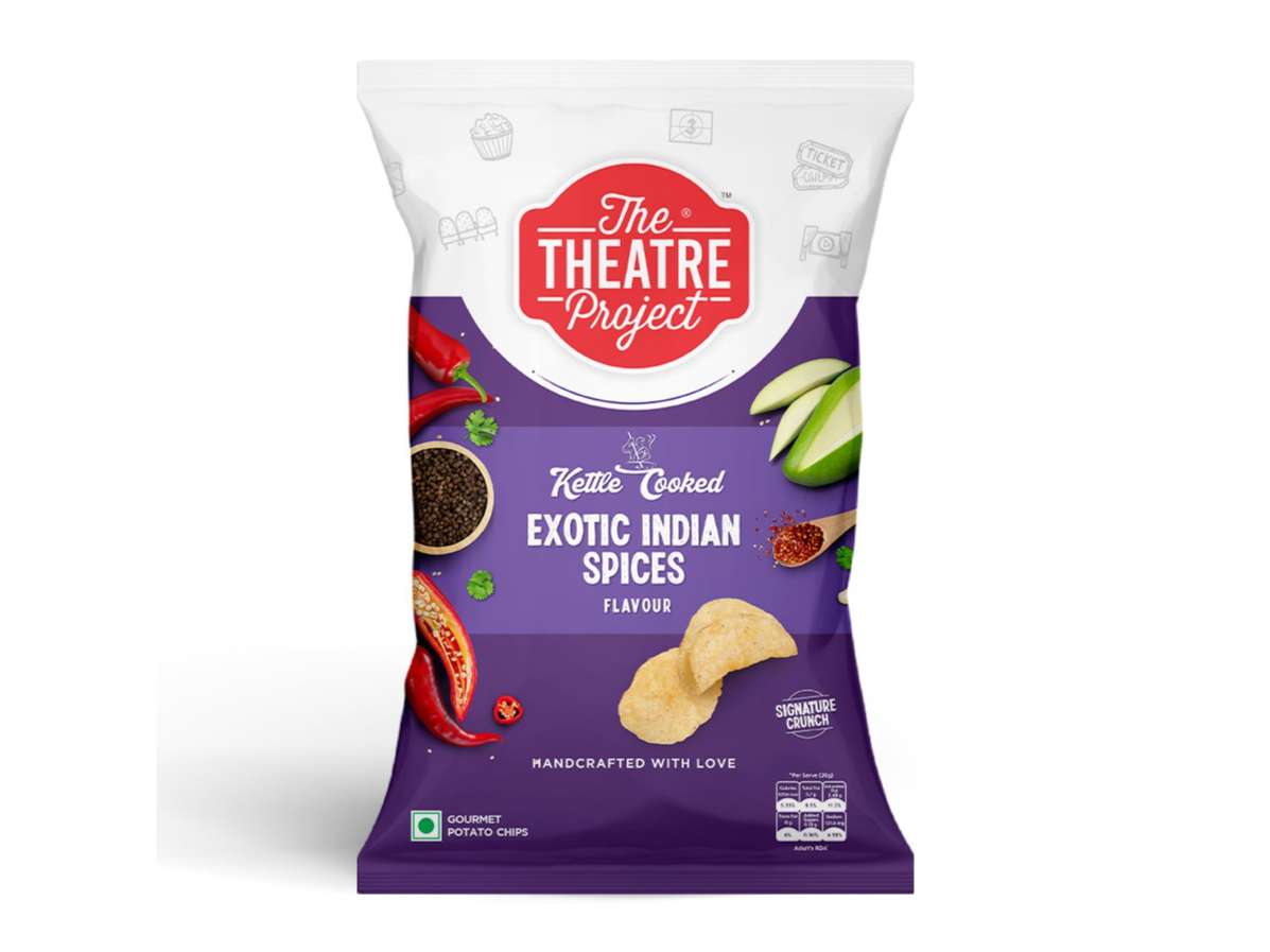 TTP Kettle Cooked Chips - Exotic Indian Spices - 72 gms