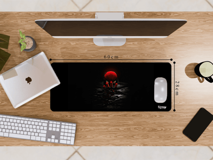 "SPIDERMAN + VENOM" Gaming Mousepad – Elevate Your Gaming Experience-Medium (28CM x 60CM)