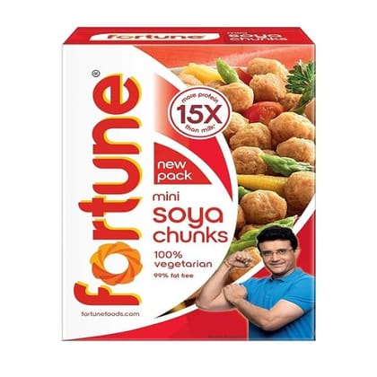 Fortune Mini Soya Chunks 200 Gms