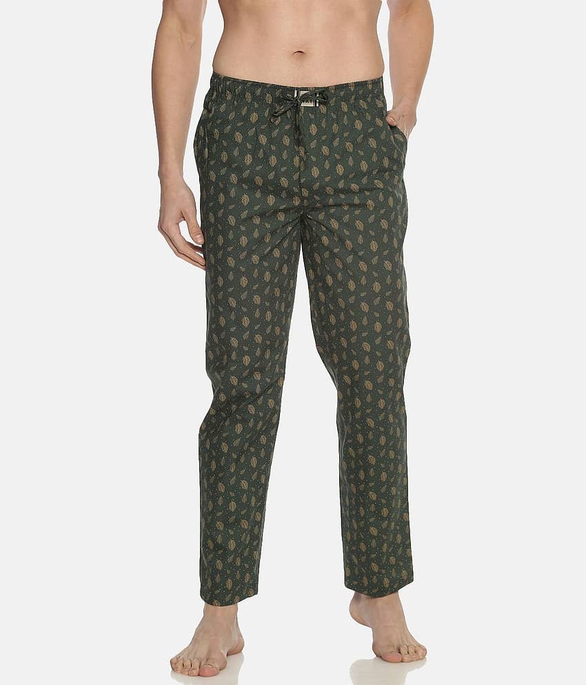 Force NXT Pack of 1 Pyjama For Men's ( Green )