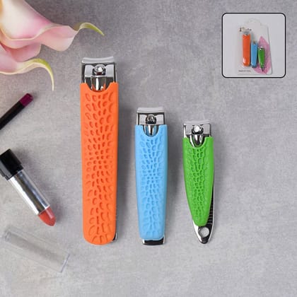 3 in 1 Nail Clipper Set, Compact Nail Cutter Big Size and Small Sizes