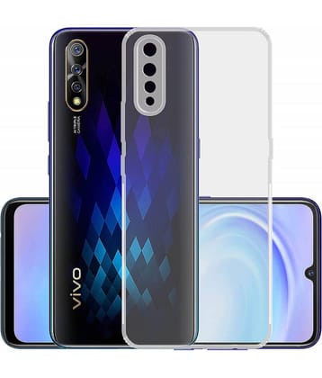 ZAMN - Transparent Silicon Silicon Soft cases Compatible For Vivo S1 ( Pack of 1 )