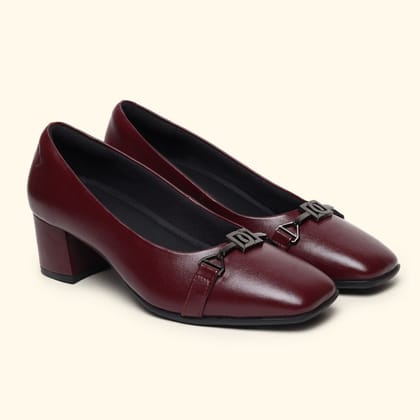 Bliss Heel 002 for Women-Maroon / 3
