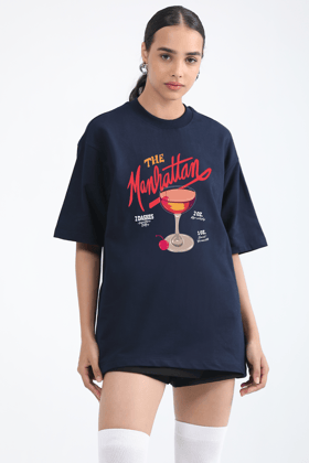 Manhattan- Oversized T-shirt-XS