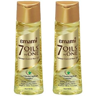Emami 7 Oils in One Non Sticky Hair Oil - 100ml (Pack Of 2)