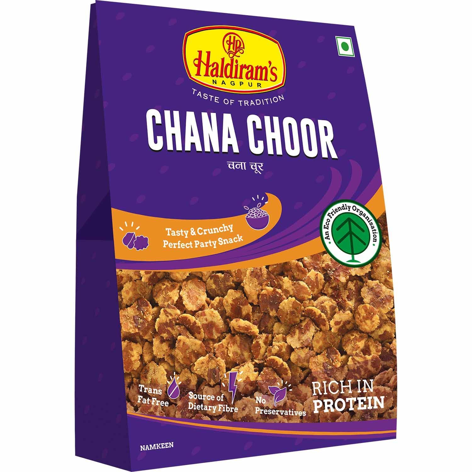 Haldiram Chana Choor 200 Gm Standy - Pack of 10