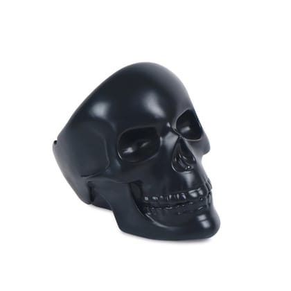 Artarium Marble Rust and Resin Skull Ashtray For Indoor, Ash Trays For Smoking For Home, Ashtray For Cigarette Stylish, Ashtray For Home, Car Ashtray