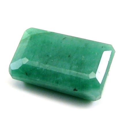 Certified 4.27Ct Natural Green Emerald (Panna) Rectangle Cut Gemstone
