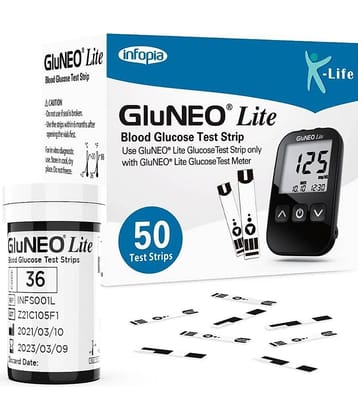 Infopia GluNEO Lite (2x25) 50 Test Strips
