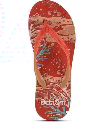 Action Red Women's Daily Slipper