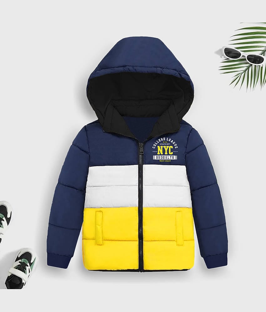 Trampoline Boys Polyester Puffer Jacket ( Multicolor1 , Pack of 1 )