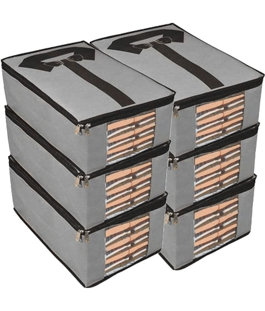 SH NASIMA Closet Organizers ( Pack of 6 )