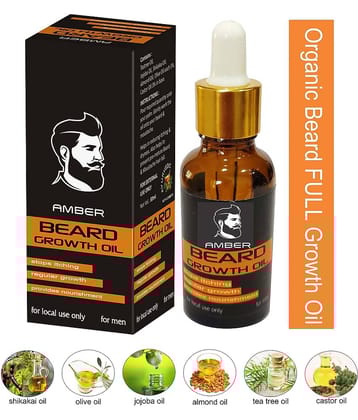 Beard GROW AMBER JOJOBA Beard Oil 50 gm