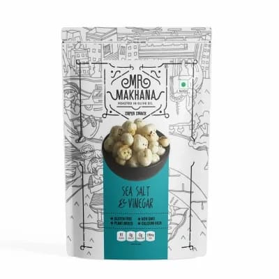 Mr Makhana Sea Salt and Vinegar - 60 Gm