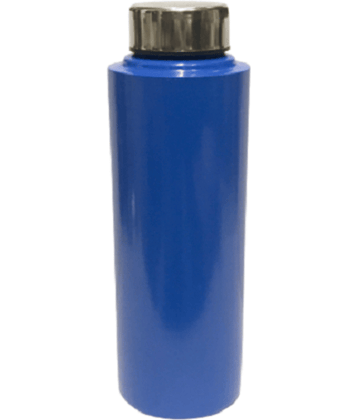 Dynore Steel Fridge Bottle Navy Blue Stainless Steel Water Bottle 500 mL ( Set of 1 )