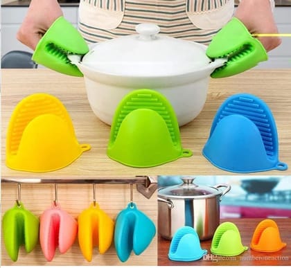 Silicone Heat Resistant Cooking & Baking Gripper [ PACK OF 2 ]
