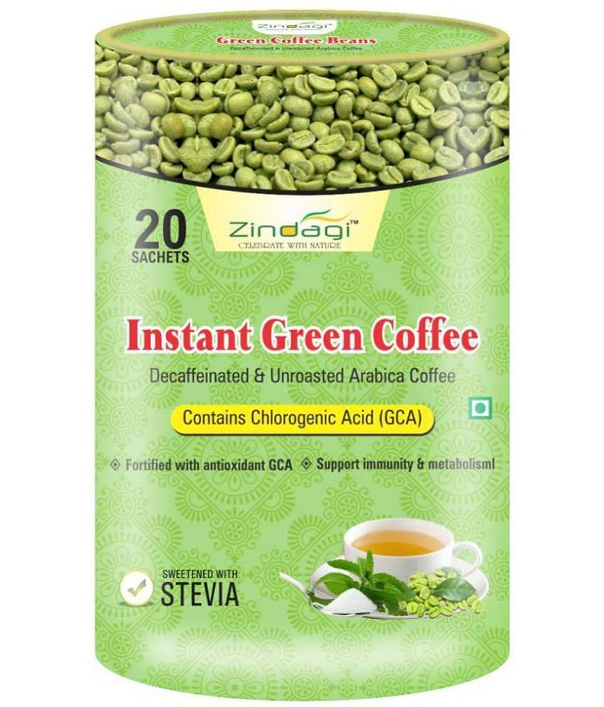 Zindagi Instant Green Coffee Powder 20 Gm