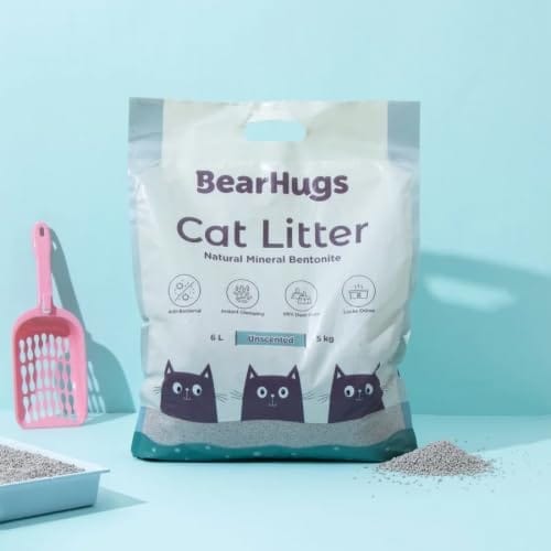 BearHugs Bentonite Cat Litter Perfect for Cat
