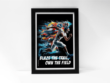 "Flash Blaze the trail" Poster – Add a Touch of Personality to Your Space