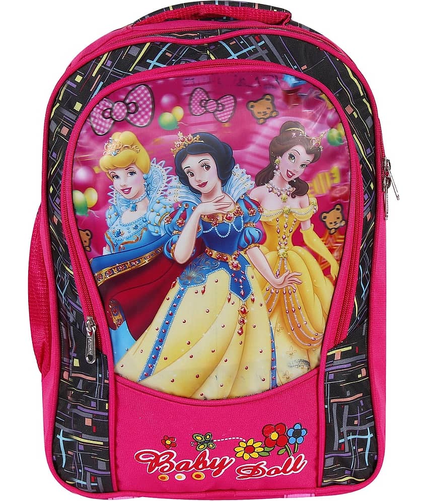 Apnav - Pink Polyester Backpack For Kids