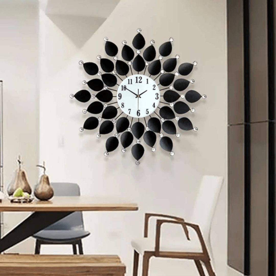 Metal Wall Clock Style 7-H: 27 | L: 27 (Inch)