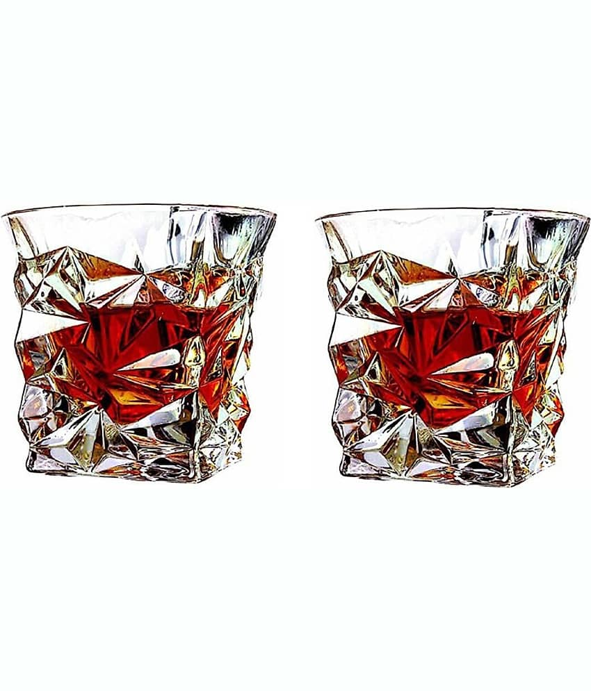 Somil Whisky  Glasses Set,  250 ML - (Pack Of 2)